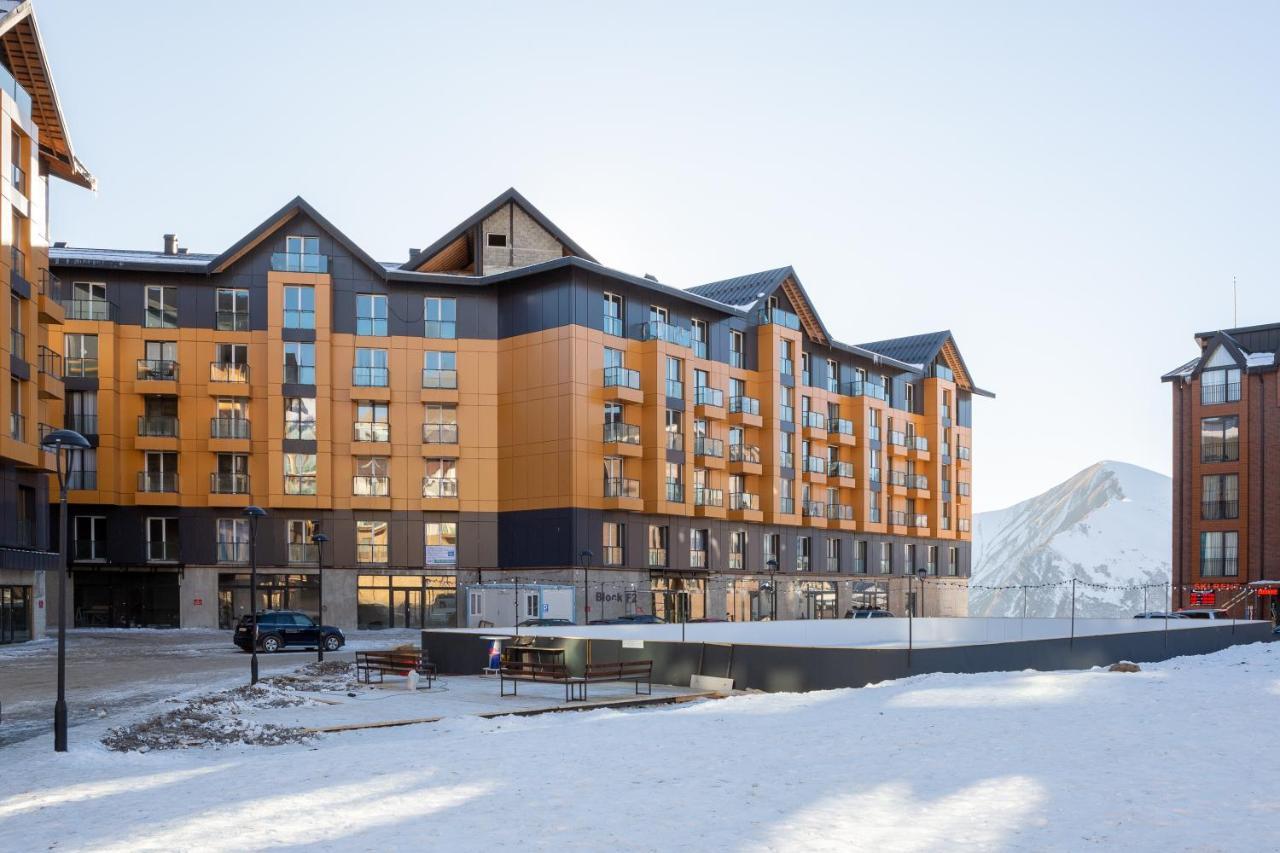 Апартаменты Crystal Deluxe, Four Seasons F2, New Гудаури Экстерьер фото